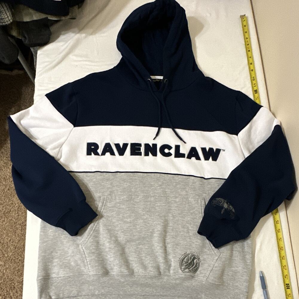 Wizarding World Harry Potter Ravenclaw Colorblock Hoodie Sweatshirt